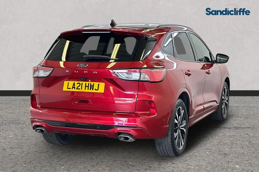 Ford Kuga Kuga 2.5 Duratec Phev St-line X 225Ps Red #4