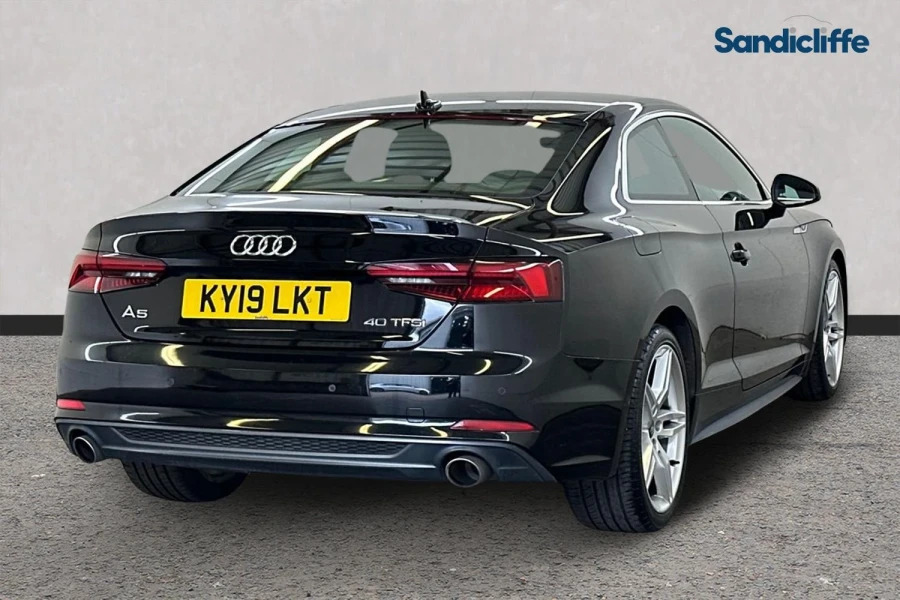 Audi A5 A5 40 Tfsi S Line S Tronic Coupe Black #4