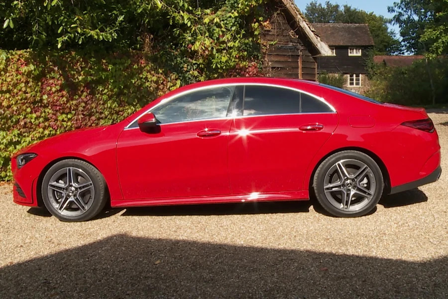 Mercedes-Benz CLA Class Cla Cla 200 Amg Line Tip Saloon LV20EYZ White