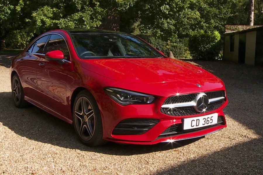 Mercedes-Benz CLA Class Cla Cla 200 Amg Line Tip Saloon LV20EYZ White #2
