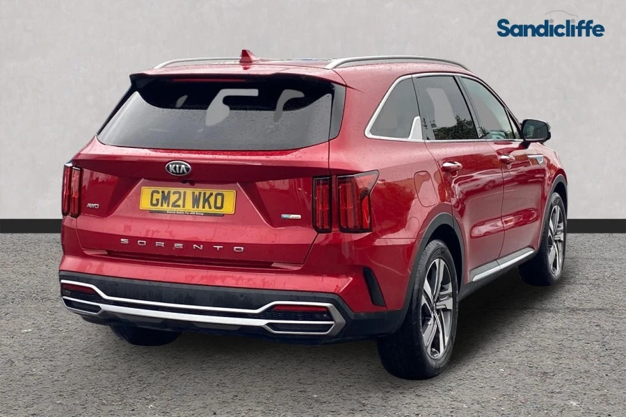Kia Sorento Sorento 1.6 T-gdi Phev 4 Station Wagon GM21WKO Red #4