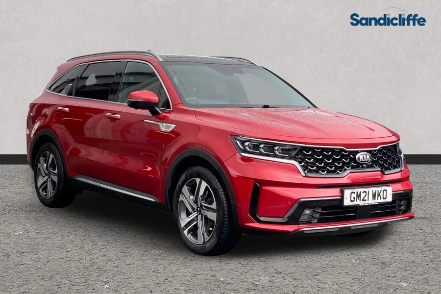 Kia Sorento Sorento 1.6 T-gdi Phev 4 Station Wagon Red #2