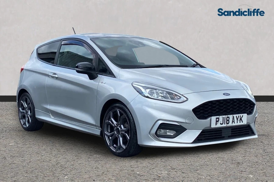 Ford Fiesta Fiesta 1.0 T Ecoboost St-line X 6Spd 140Ps Silver