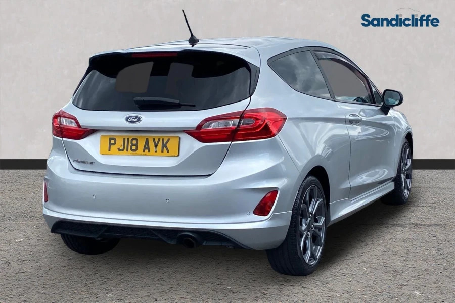 Ford Fiesta Fiesta 1.0 T Ecoboost St-line X 6Spd 140Ps Silver #4