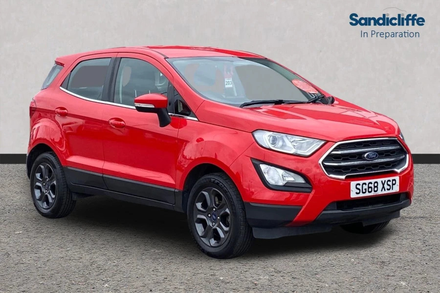 Ford Ecosport Ecosport 1.0 Ecoboost Zetec 6Spd 125Ps Red