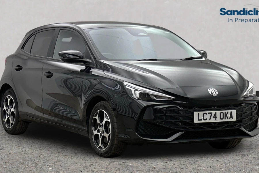 MG MG3 Mg3 1.5 Hybrid Trophy Hatchback Black