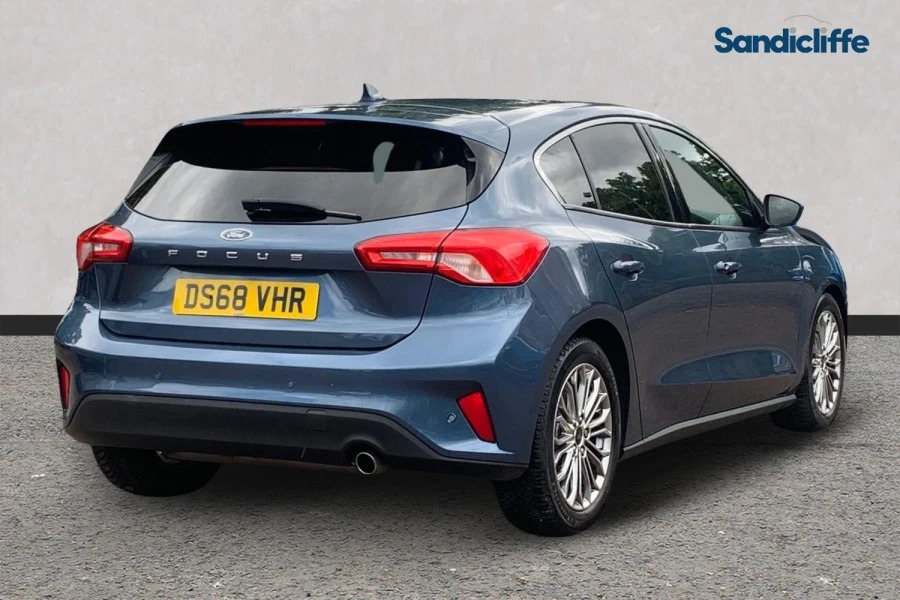 Ford Focus Focus 1.0 L Ecoboost Titanium X 6Spd 125Ps DS68VHR Blue #4