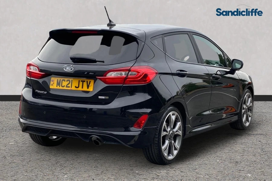 Ford Fiesta Fiesta 1.0 L Ecoboost Hybrid St-line X Edition MC21JTV Black #4