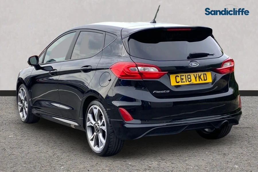 Ford Fiesta Fiesta 1.0 T Ecoboost St-line X 6Spd 100Ps CE18YKD Black #6