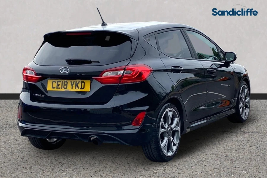 Ford Fiesta Fiesta 1.0 T Ecoboost St-line X 6Spd 100Ps CE18YKD Black #4