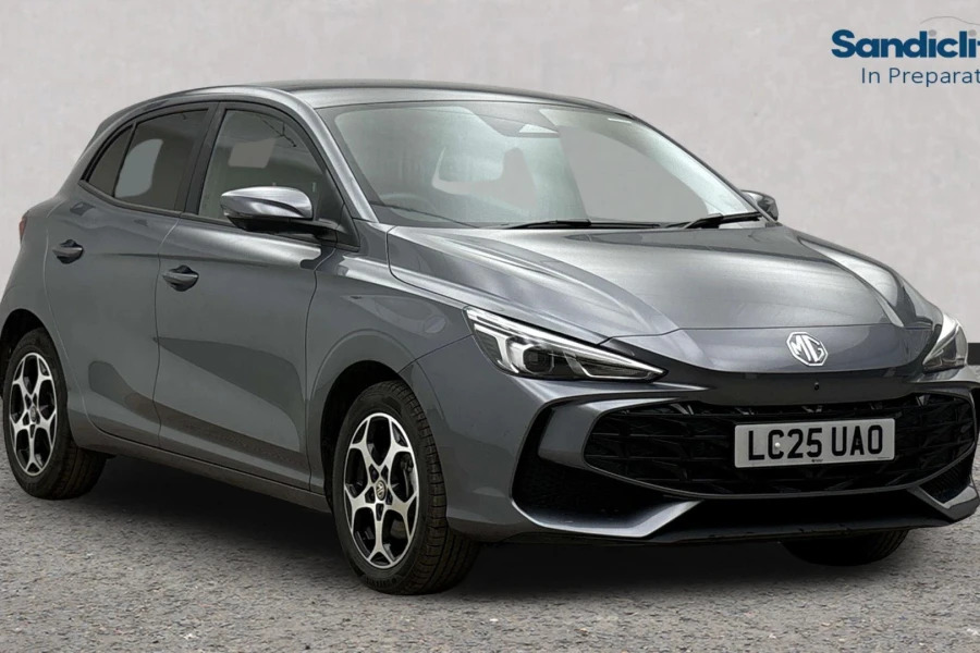 MG MG3 Mg3 1.5 Hybrid Trophy Hatchback Grey
