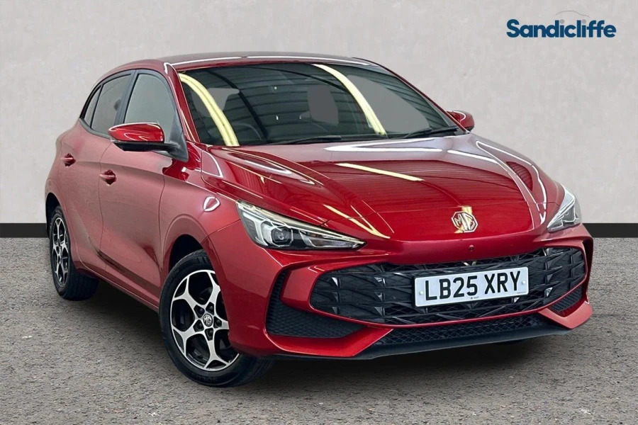 MG MG3 Mg3 1.5 Hybrid Trophy Hatchback Red