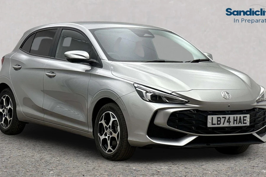 MG MG3 Mg3 1.5 Hybrid Trophy Hatchback Silver