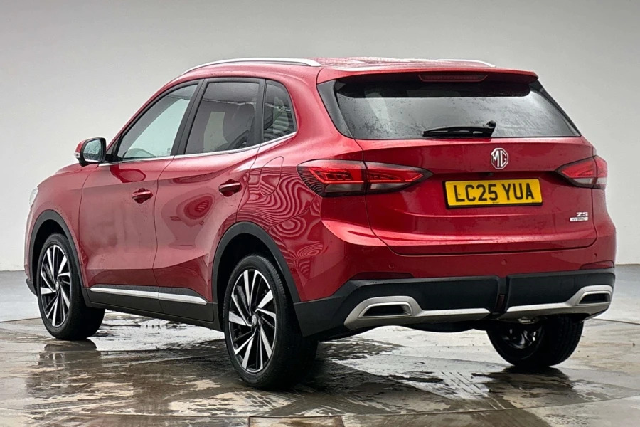 MG ZS Zs 1.5 Hybrid Trophy Hatchback LC25YUA Red #3