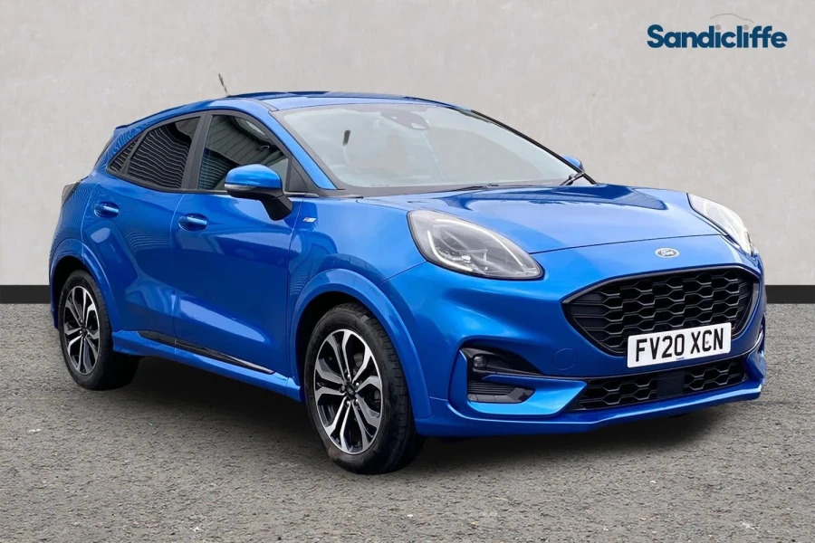 Ford Puma Puma 1.0 L Ecoboost Hybrid Mhev St-line 6Spd Blue