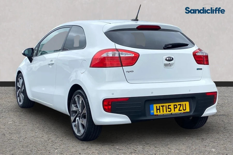 Kia RIO Rio 1.4 Isg 3 Hatchback White #6