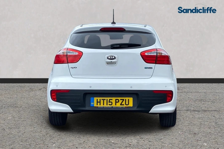 Kia RIO Rio 1.4 Isg 3 Hatchback White #5