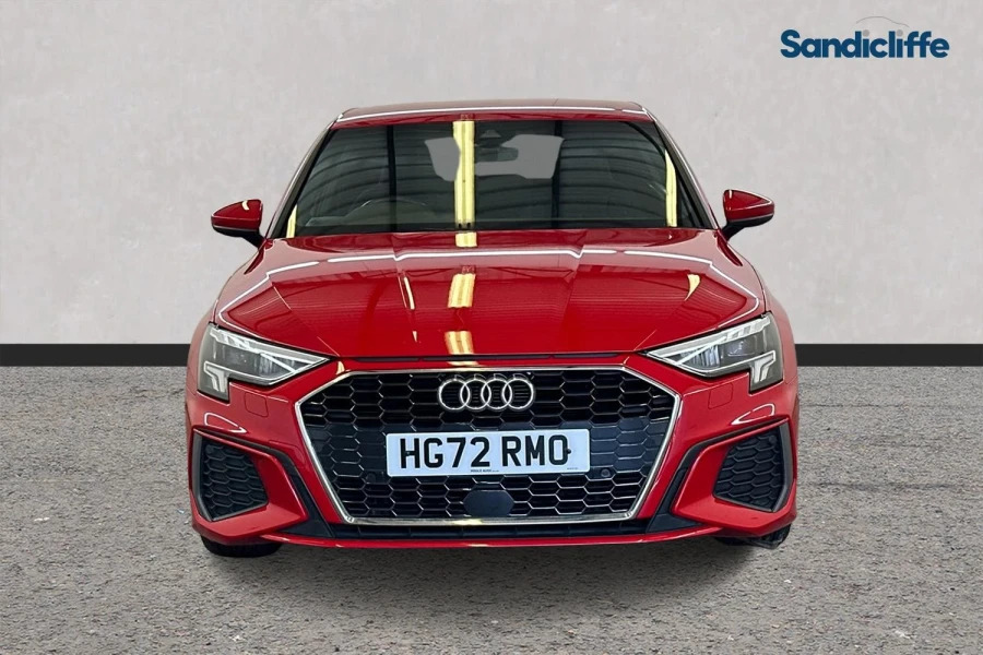 Audi A3 A3 35 Tfsi S Line Hatchback HG72RMO Red #2