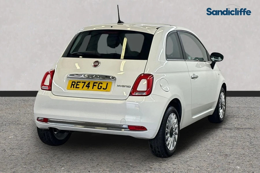 Fiat 500 500 1.0 Mild Hybrid Hatchback White #4