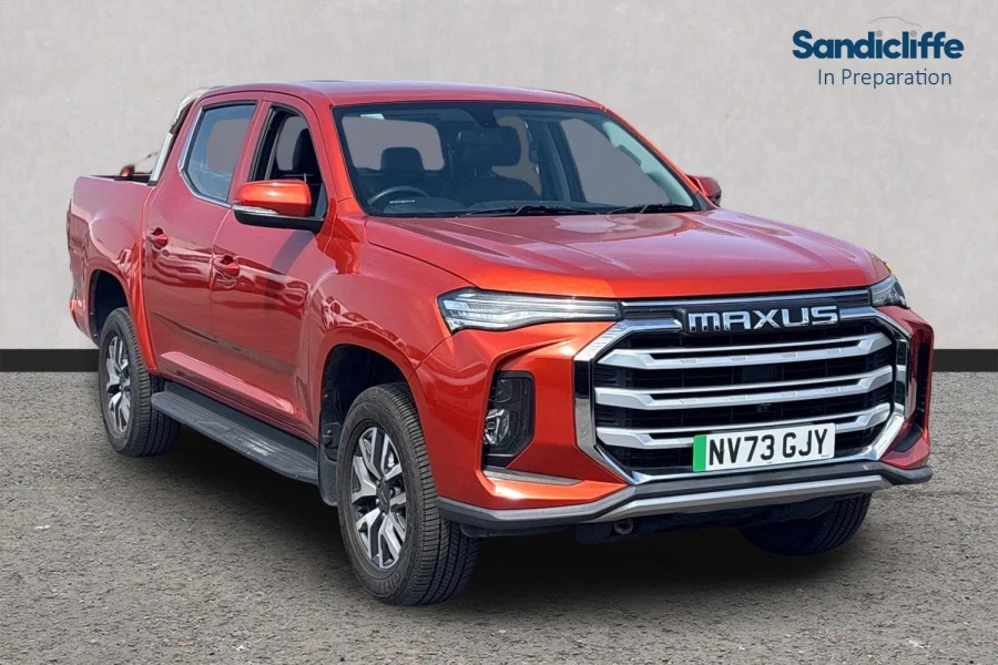 Maxus T90 T90 130Kw Elite Double Cab Pickup 88.5Kwh Orange