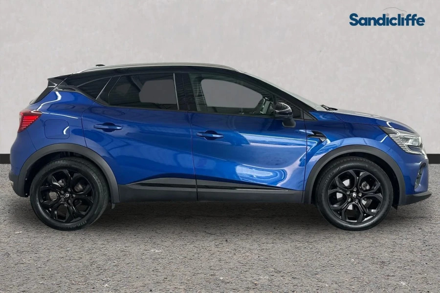 Renault Captur Captur 1.6 E-tech Full Hybrid 145 Rive Gauche YH72FHJ Blue #3