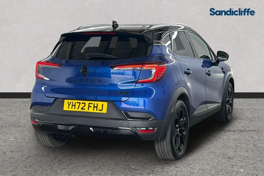 Renault Captur Captur 1.6 E-tech Full Hybrid 145 Rive Gauche YH72FHJ Blue #4