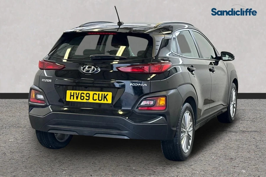 Hyundai Kona Kona 1.0T Gdi Blue Drive Se Hatchback Black #4