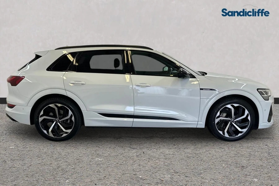 Audi E-tron E-tron 230Kw 50 Quattro 71Kwh Black Edition Au White #3