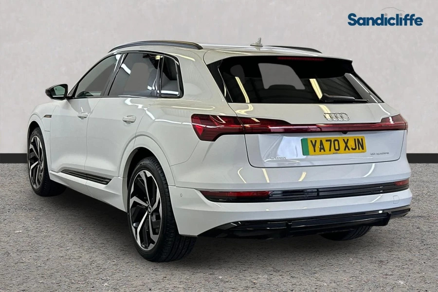 Audi E-tron E-tron 230Kw 50 Quattro 71Kwh Black Edition Au White #6