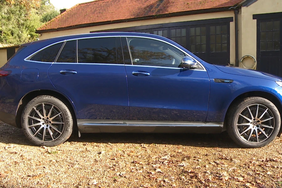 Mercedes-Benz EQC Eqc Eqc 400 300Kw Amg Line Premium 80Kwh Silver #3