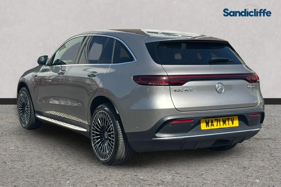 Mercedes-Benz EQC Eqc Eqc 400 300Kw Amg Line Premium 80Kwh Silver #6