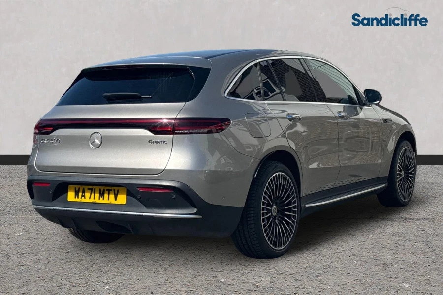 Mercedes-Benz EQC Eqc Eqc 400 300Kw Amg Line Premium 80Kwh Silver #4