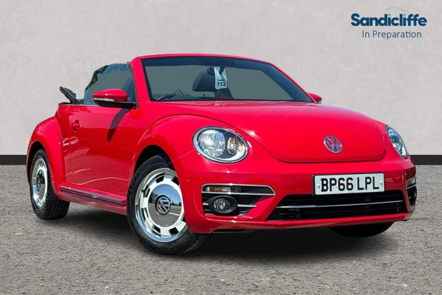 Volkswagen Beetle Beetle 1.4 Tsi 150 Design Cabriolet Red