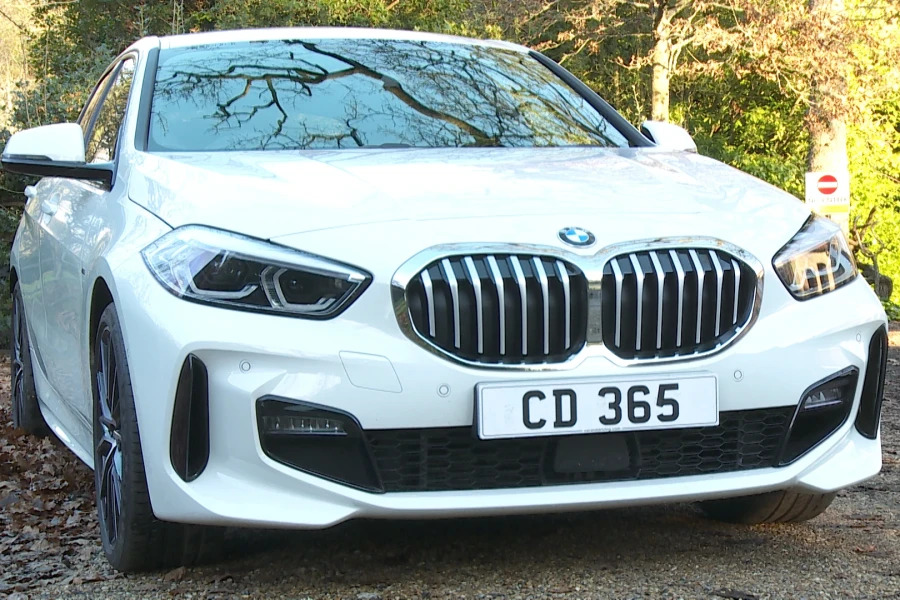 BMW 1 Series 1 Series 118I M Sport Step Hatchback KW70AUE Black #3