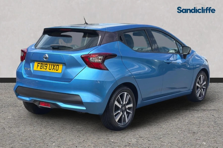 Nissan Micra Micra 1.0 Ig-t 100 Acenta Hatchback Blue #5