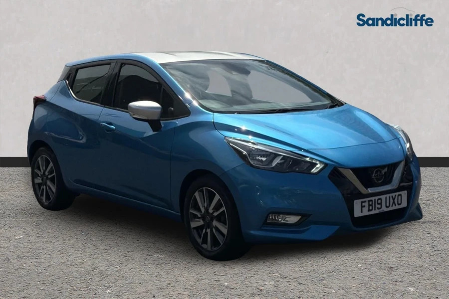 Nissan Micra Micra 1.0 Ig-t 100 Acenta Hatchback Blue #2