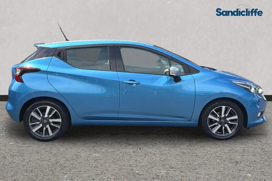 Nissan Micra Micra 1.0 Ig-t 100 Acenta Hatchback Blue #4