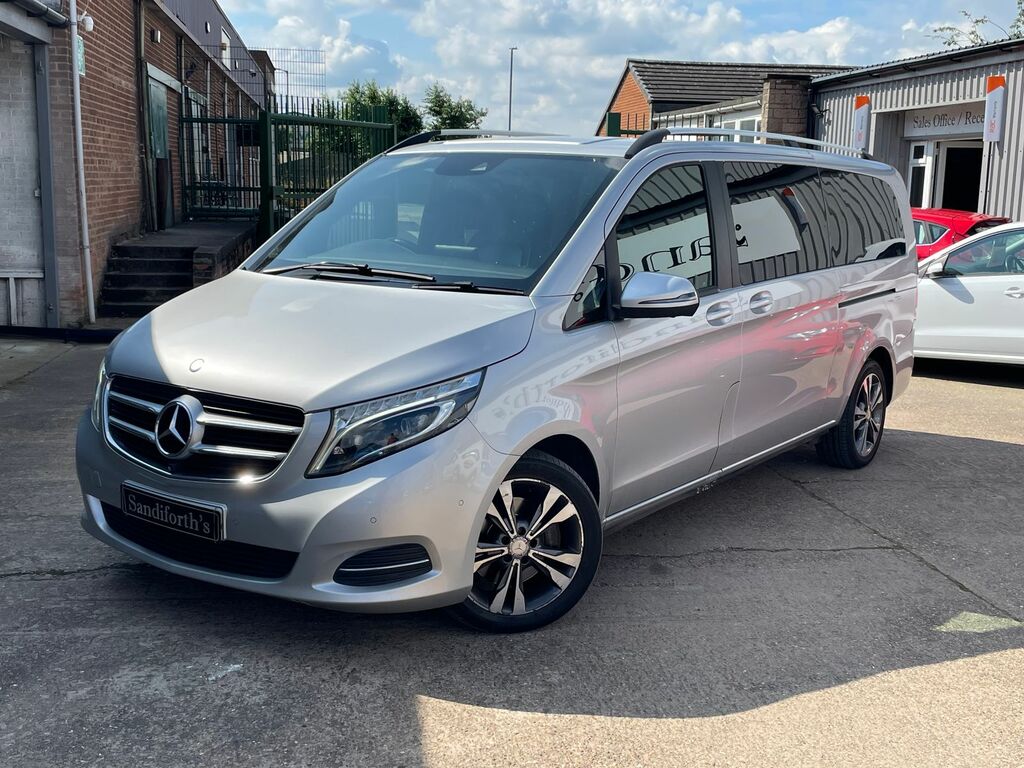 Mercedes-Benz V Class 2.2 V250d Bluetec Sport Mpv G-tronic E PL16PCO Silver #3