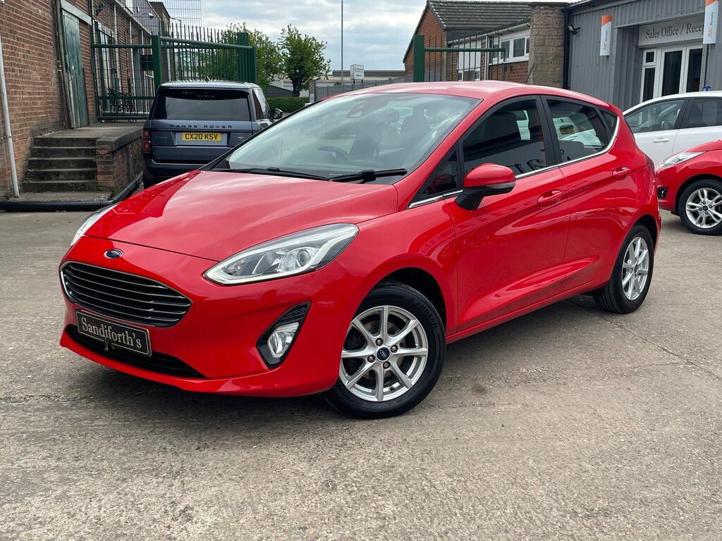 Ford Fiesta 1.1 Ti-vct Zetec Hatchback Euro DF68EWB Red #3