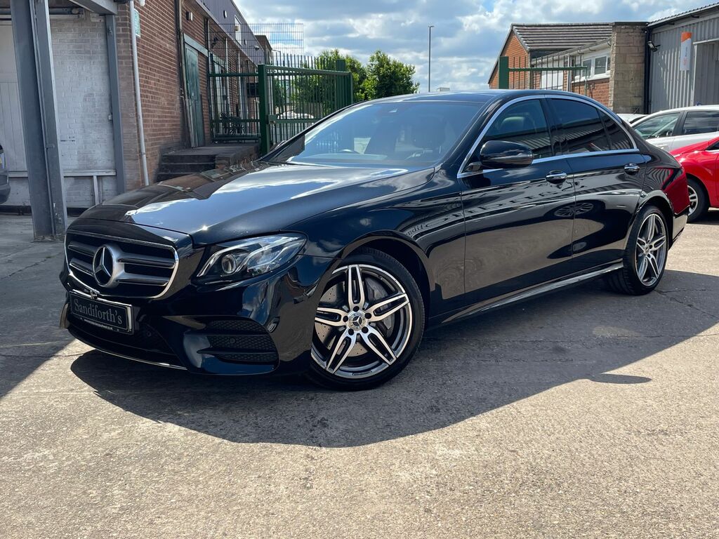 Mercedes-Benz E Class E Class Saloon Black #3