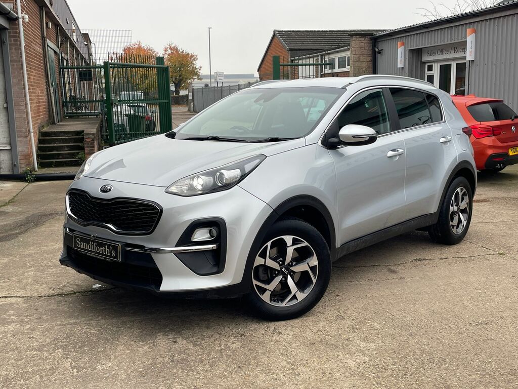 Kia Sportage 1.6 Gdi 2 Gpf Suv Euro 6 Ss FV71XSG Silver #3