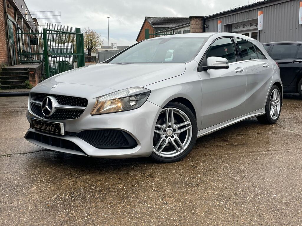 Mercedes-Benz A Class 2.1 A200d Amg Line Hatchback 7G-dct Eur BG17VWY Silver #3