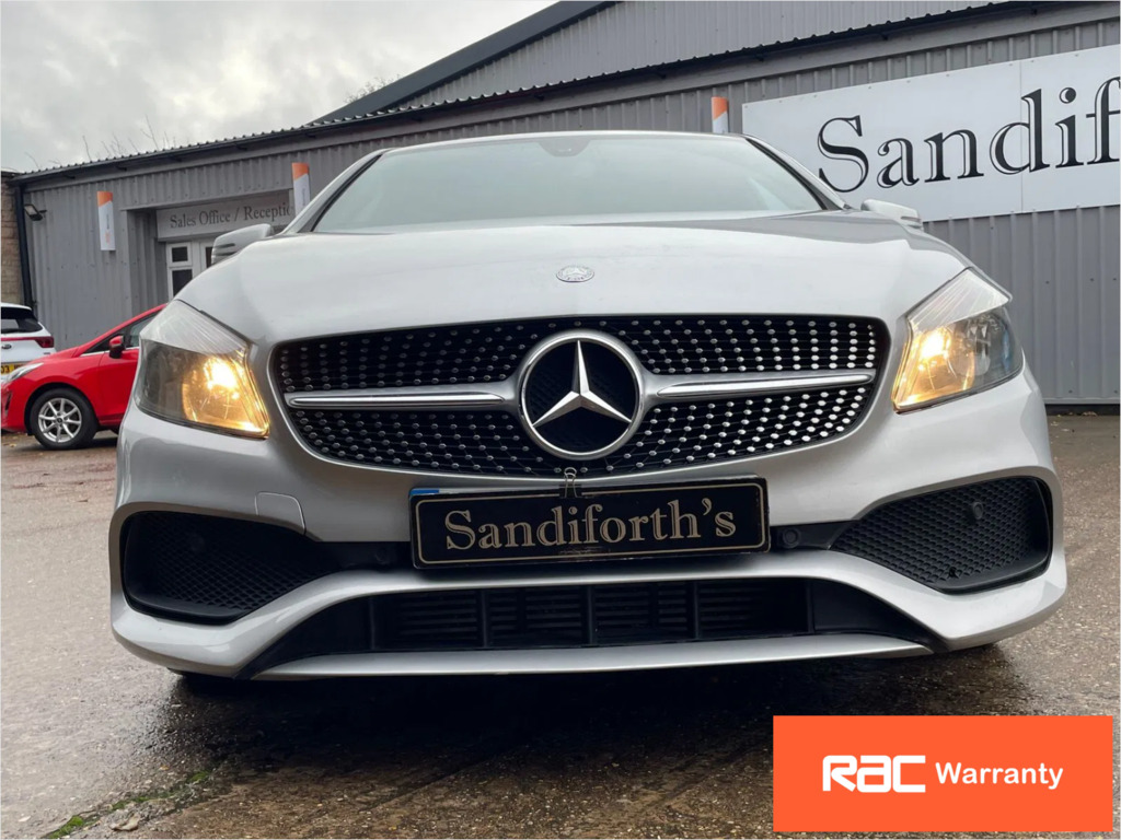 Mercedes-Benz A Class 2.1 A200d Amg Line Hatchback 7G-dct Eur BG17VWY Silver #2