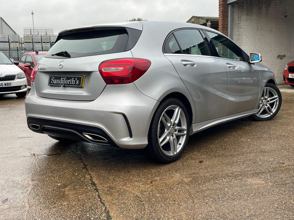 Mercedes-Benz A Class 2.1 A200d Amg Line Hatchback 7G-dct Eur BG17VWY Silver #5