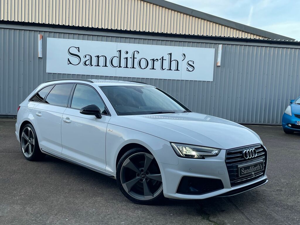 Audi A4 Avant 2.0 Tfsi 35 Black Edition Estate White