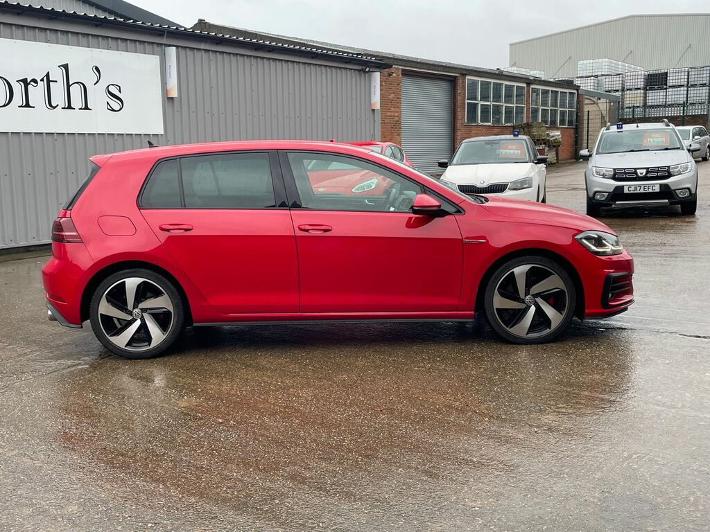 Volkswagen Golf 2.0 Tsi Gti Hatchback Dsg Euro 6 Ss ML18ONM Red #4