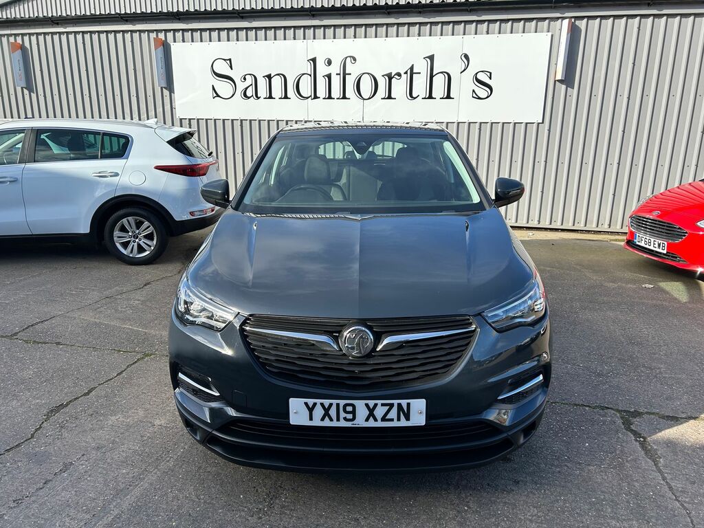 Vauxhall Grandland X 1.2 Turbo Gpf Se Suv Euro 6 Ss YX19XZN Grey #4