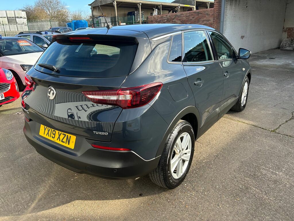 Vauxhall Grandland X 1.2 Turbo Gpf Se Suv Euro 6 Ss YX19XZN Grey #6