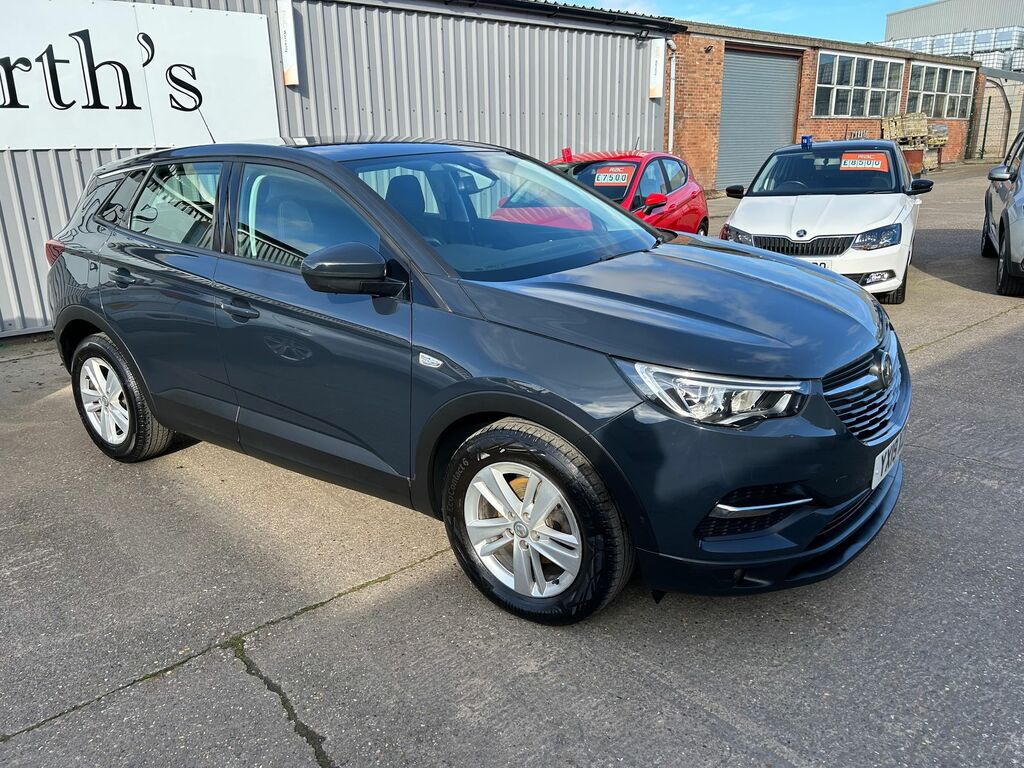 Vauxhall Grandland X 1.2 Turbo Gpf Se Suv Euro 6 Ss YX19XZN Grey #5