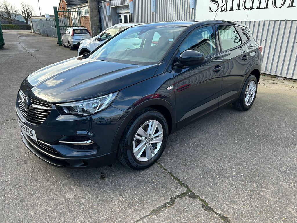 Vauxhall Grandland X 1.2 Turbo Gpf Se Suv Euro 6 Ss YX19XZN Grey #3